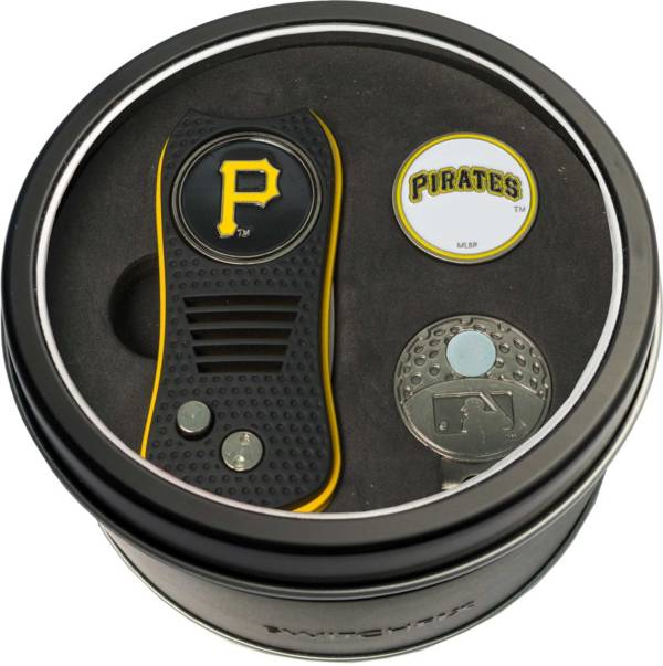 Team Golf Pittsburgh Pirates Switchfix Divot Tool and Cap Clip Set