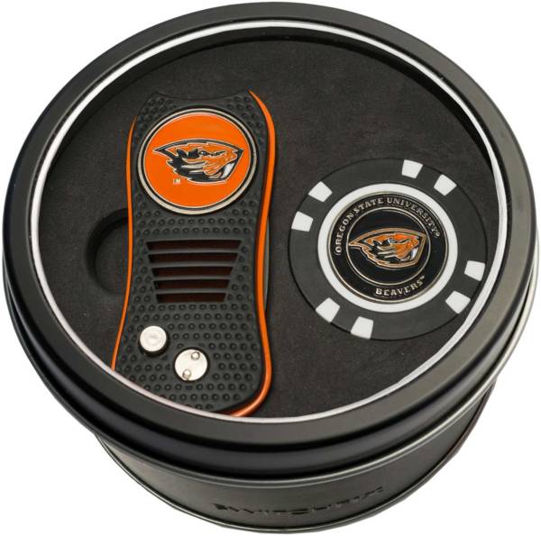 Team Golf Oregon State Beavers Switchfix Divot Tool and Poker Chip Ball Marker Set