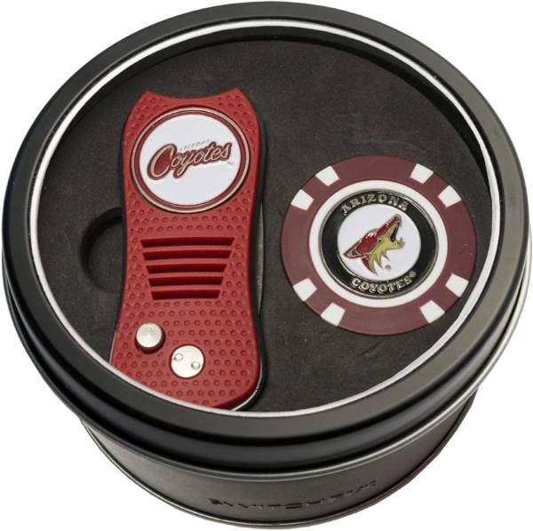 Team Golf Arizona Coyotes Switchfix Divot Tool and Poker Chip Ball Marker Set