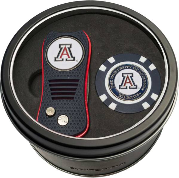 Team Golf Arizona Wildcats Switchfix Divot Tool and Poker Chip Ball Marker Set