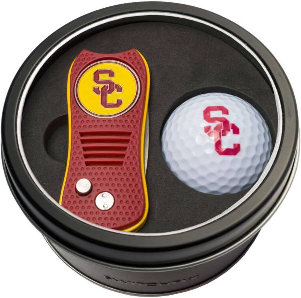 Team Golf USC Trojans Switchfix Divot Tool and Golf Ball Set