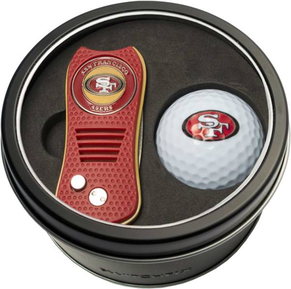 Team Golf San Francisco 49ers Switchfix Divot Tool and Golf Ball Set