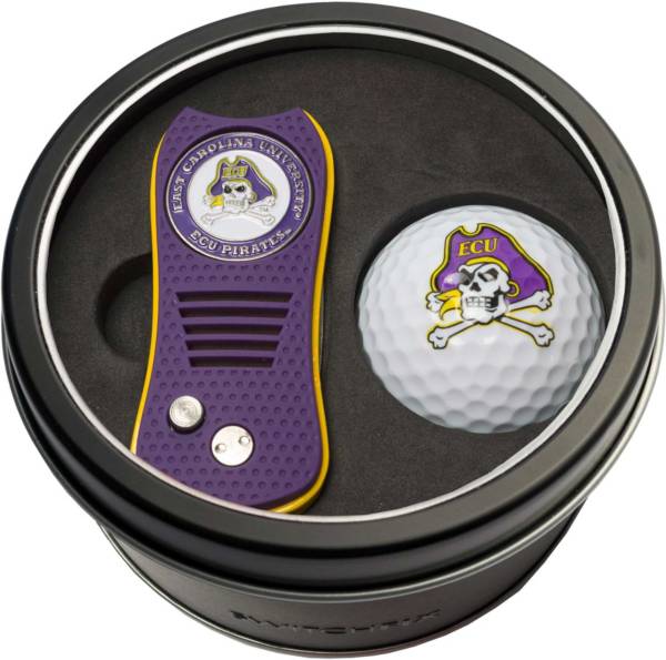 Team Golf East Carolina Pirates Switchfix Divot Tool and Golf Ball Set