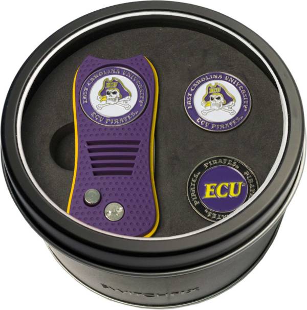 Team Golf East Carolina Pirates Switchfix Divot Tool and Ball Markers Set