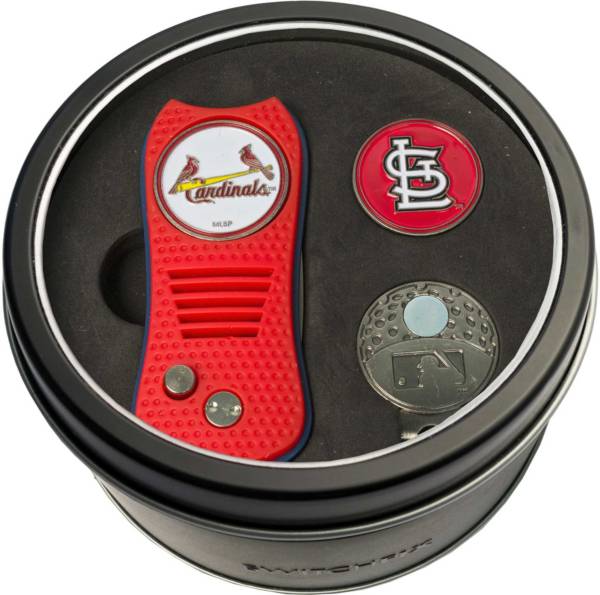Team Golf St. Louis Cardinals Switchfix Divot Tool and Cap Clip Set product image