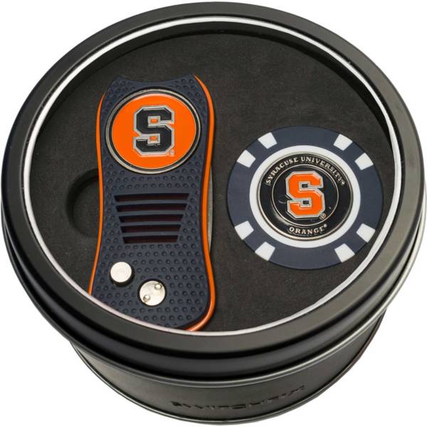 Team Golf Syracuse Orange Switchfix Divot Tool and Poker Chip Ball Marker Set product image