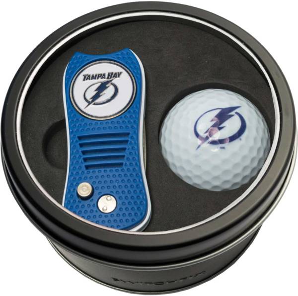 Team Golf Tampa Bay Lightning Switchfix Divot Tool and Golf Ball Set