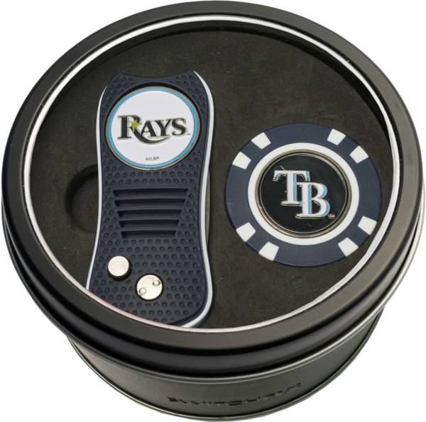 Team Golf Tampa Bay Rays Switchfix Divot Tool and Poker Chip Ball Marker Set