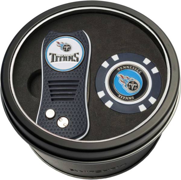 Team Golf Tennessee Titans Switchfix Divot Tool and Poker Chip Ball Marker Set product image