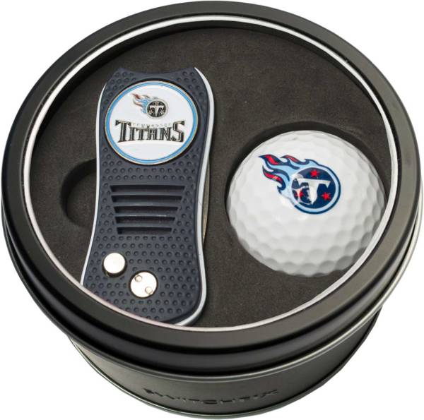 Team Golf Tennessee Titans Switchfix Divot Tool and Golf Ball Set