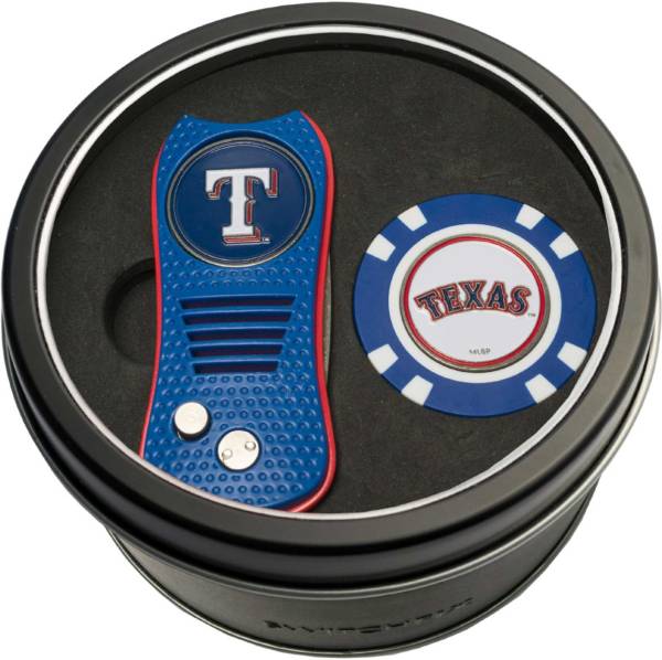 Team Golf Texas Rangers Switchfix Divot Tool and Poker Chip Ball Marker Set product image