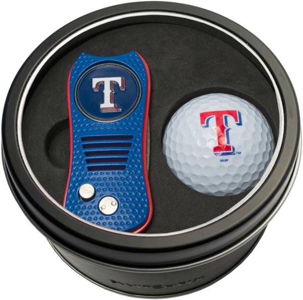 Team Golf Texas Rangers Switchfix Divot Tool and Golf Ball Set