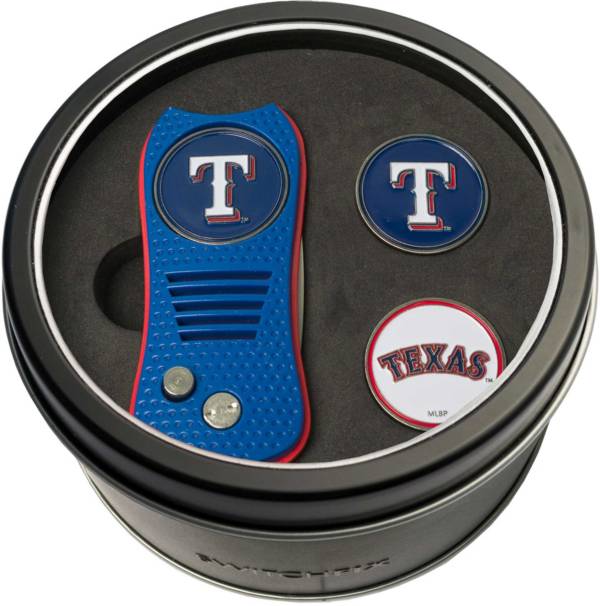 Team Golf Texas Rangers Switchfix Divot Tool and Ball Markers Set