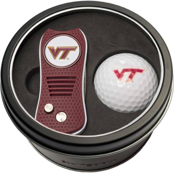 Team Golf Virginia Tech Hokies Switchfix Divot Tool and Golf Ball Set