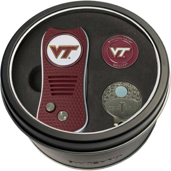 Team Golf Virginia Tech Hokies Switchfix Divot Tool and Cap Clip Set
