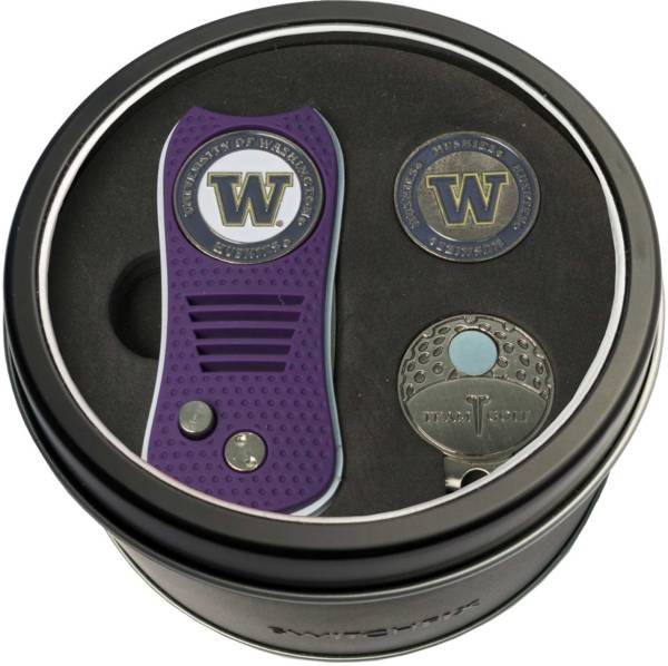 Team Golf Washington Huskies Switchfix Divot Tool and Cap Clip Set