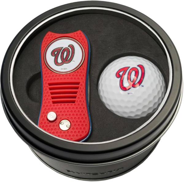 Team Golf Washington Nationals Switchfix Divot Tool and Golf Ball Set