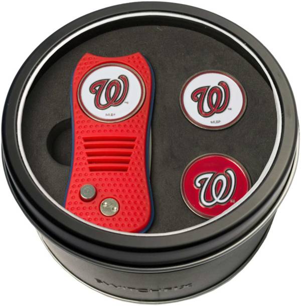 Team Golf Washington Nationals Switchfix Divot Tool and Ball Markers Set