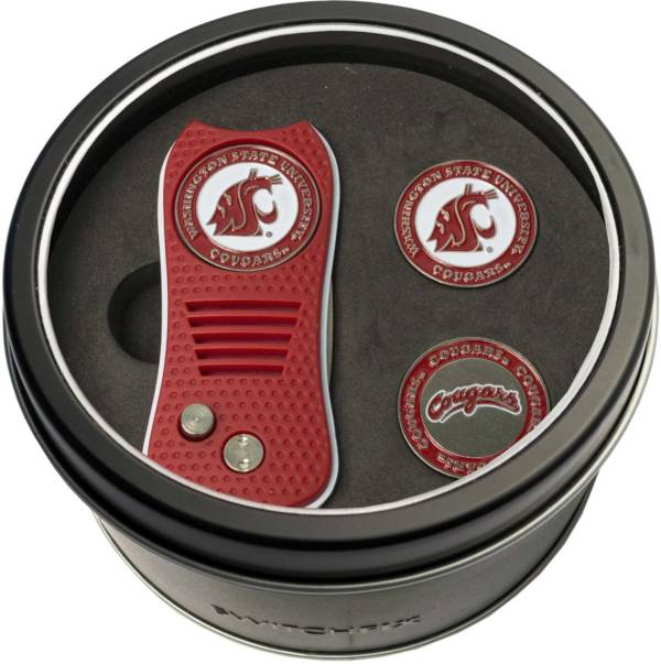 Team Golf Washington State Cougars Switchfix Divot Tool and Ball Markers Set