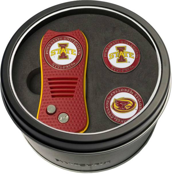 Team Golf Iowa State Cyclones Switchfix Divot Tool and Ball Markers Set