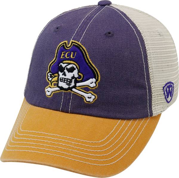 Top of the World Men's East Carolina Pirates Purple/Gold/White Off Road Adjustable Hat