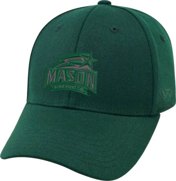 Top of the World Men's George Mason Patriots Green Premium Collection M-Fit Hat