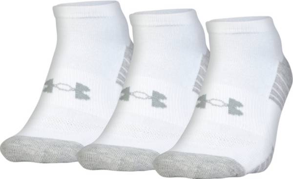 Under Armour Men's HeatGear Tech No-Show Golf Socks - 3 Pack