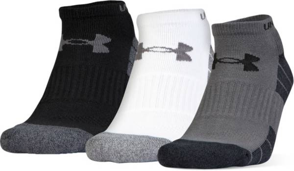 Under Armour Elevated Performance No Show Socks - 3 Pack