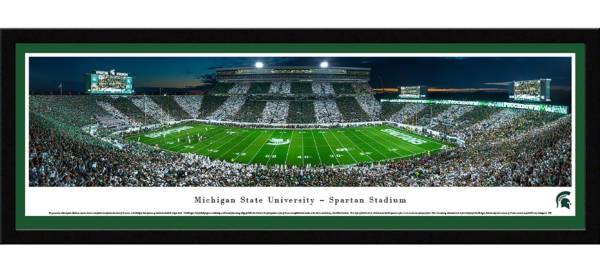 Blakeway Panoramas Michigan State Spartans Framed Panorama Poster product image