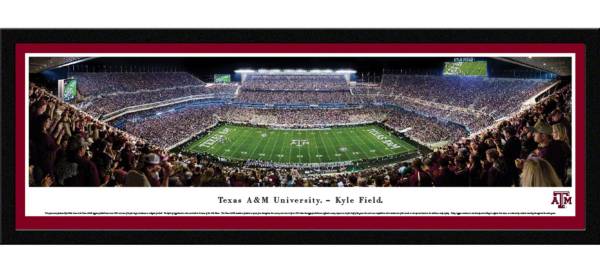Blakeway Panoramas Texas A&M Aggies Framed Panorama Poster