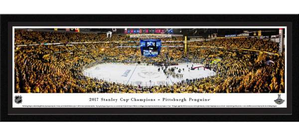 Blakeway Panoramas Pittsburgh Penguins Framed Panorama Poster