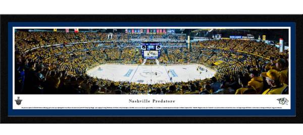 Blakeway Panoramas Nashville Predators Framed Panorama Poster