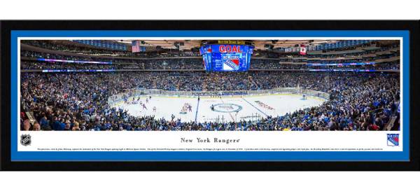 Blakeway Panoramas New York Rangers Framed Panorama Poster