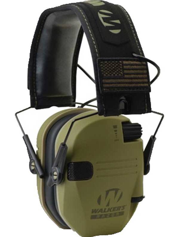 Walker's Game Ear Razor Patriot Series Slim Electronic Muffs