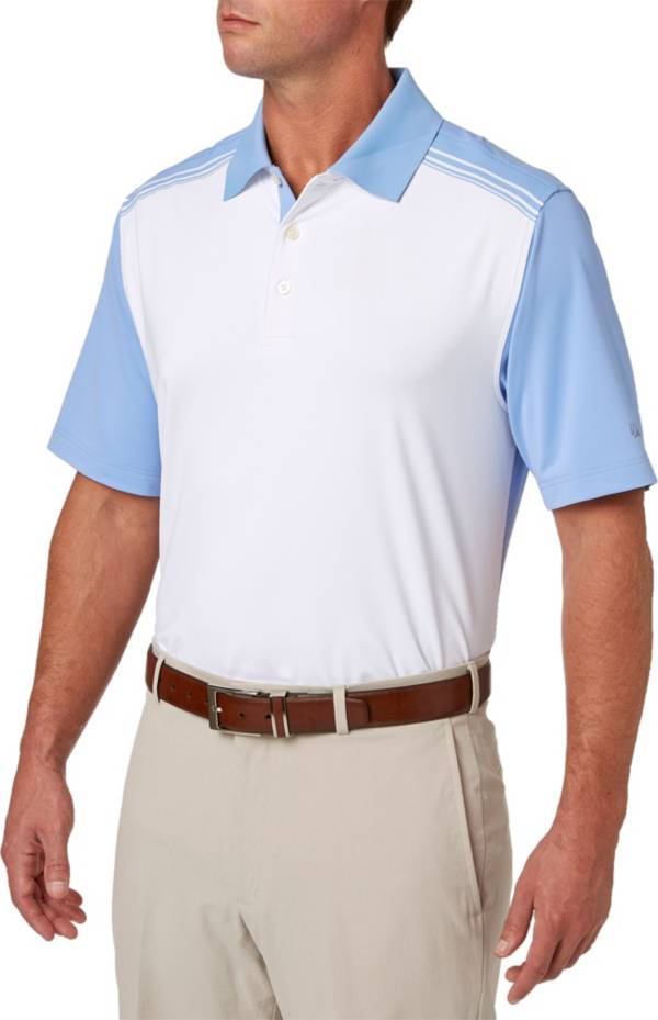 Walter Hagen Men's Solid Colorblock Golf Polo