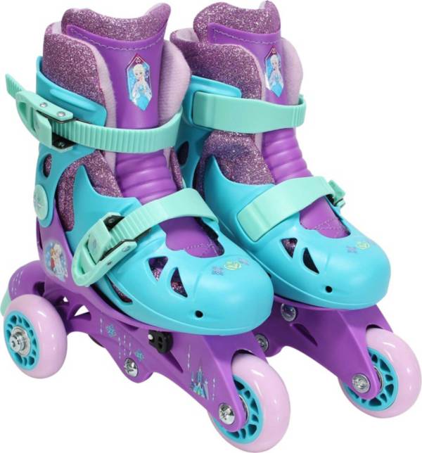 Playwheels Girls' Disney Frozen 2-in-1 Inline Skates