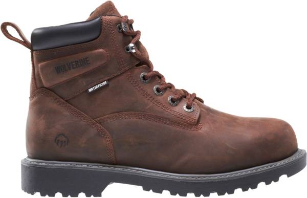 Wolverine Men's Floorhand 6'' Waterproof Steel Toe Work Boots