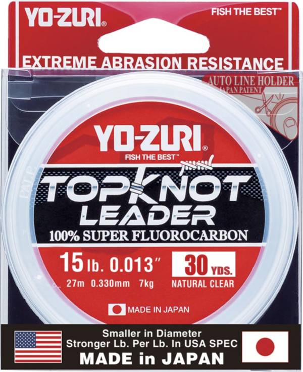 Yo-Zuri TopKnot Leader Fluorocarbon Fishing Line