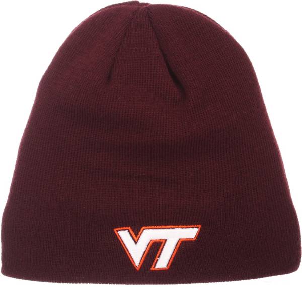 Zephyr Men's Virginia Tech Hokies Maroon Edge Beanie