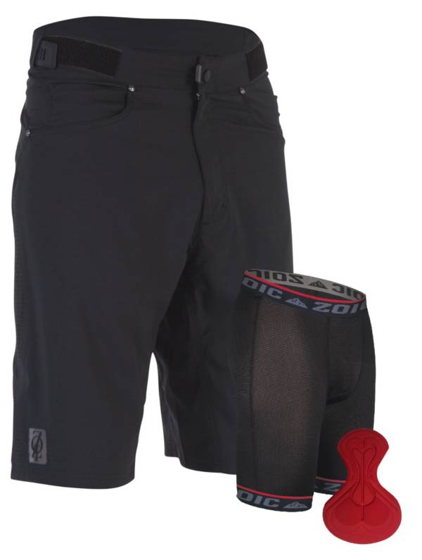 ZOIC Men's Ether SL Cycling Shorts with Essential Liner