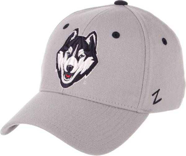 Zephyr Men's UConn Huskies Grey Wool Fitted Hat