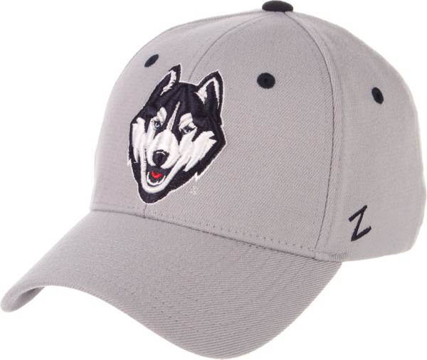 Zephyr Men's UConn Huskies Grey Wool Fitted Hat product image
