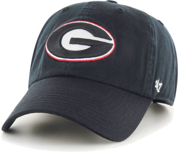 '47 Men's Georgia Bulldogs Clean Up Adjustable Black Hat