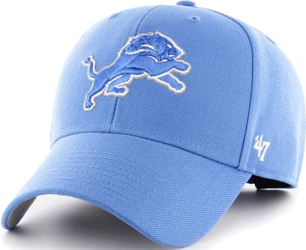 '47 Men's Detroit Lions MVP Blue Adjustable Hat