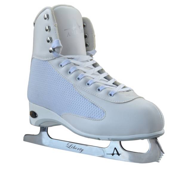 American Athletic Shoe Women's WHITE ICE Figure Skates