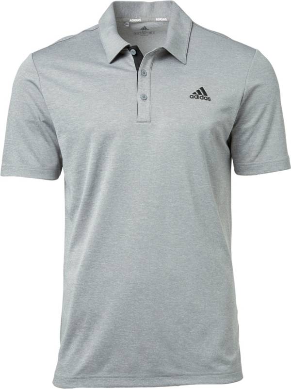 adidas Men's Drive Novelty Heather Golf Polo