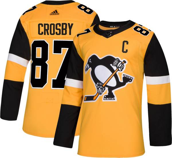 adidas Men's Pittsburgh Penguins Sidney Crosby #87 Authentic Pro Alternate Jersey