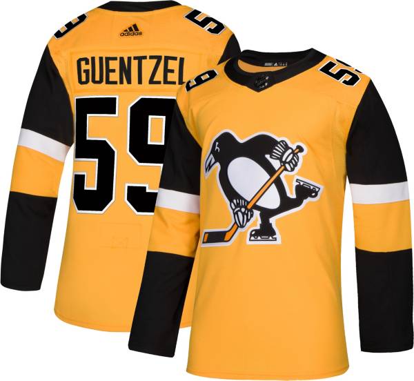 adidas Men's Pittsburgh Penguins Jake Guentzel #59 Authentic Pro Alternate Jersey