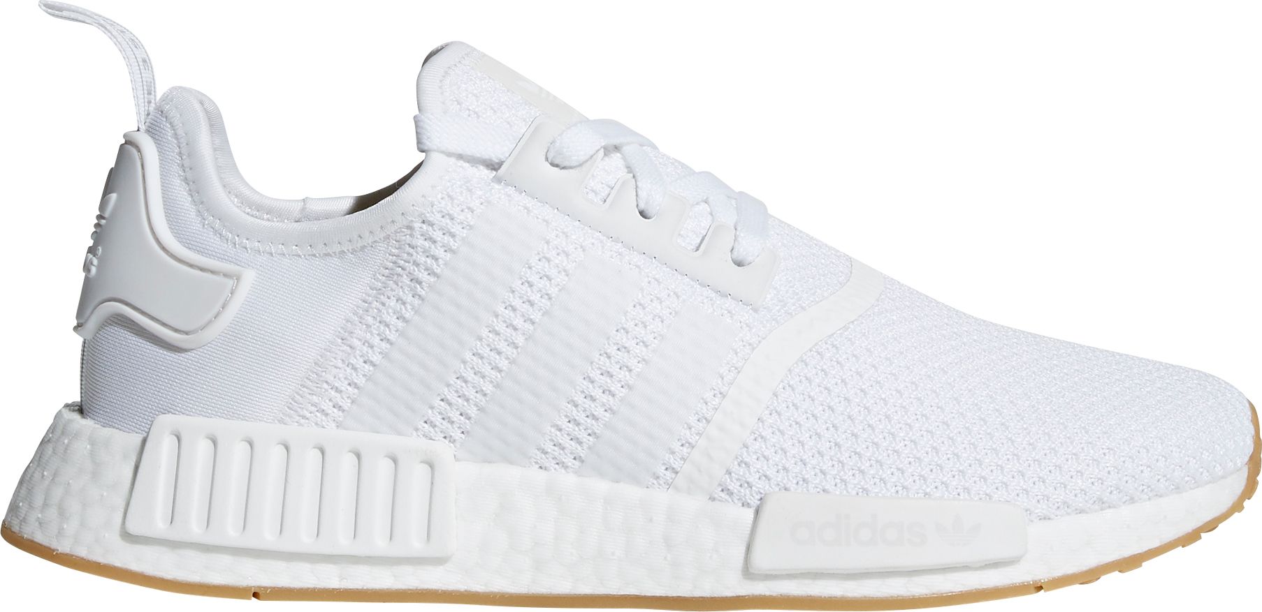 adidas nmd r1 womens white and gold