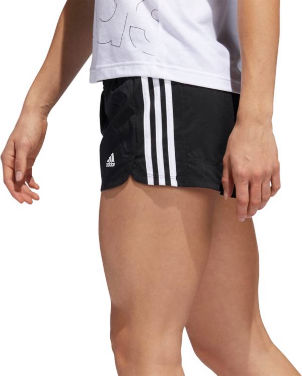 adidas Women's Pacer 3-Stripes Woven Shorts | DICK'S Sporting Goods